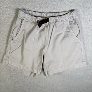Gramicci Belted Shorts Womens XS Beige/White Hiking 5” Inseam Camping Fishing